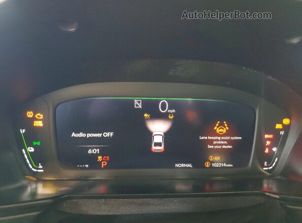 1HGCY2F57RA076330 2024 HONDA ACCORD Серебряный Вид щитка приборов