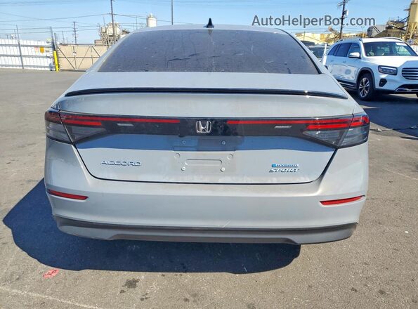 1HGCY2F57RA098070 2024 HONDA ACCORD Silver Rear view