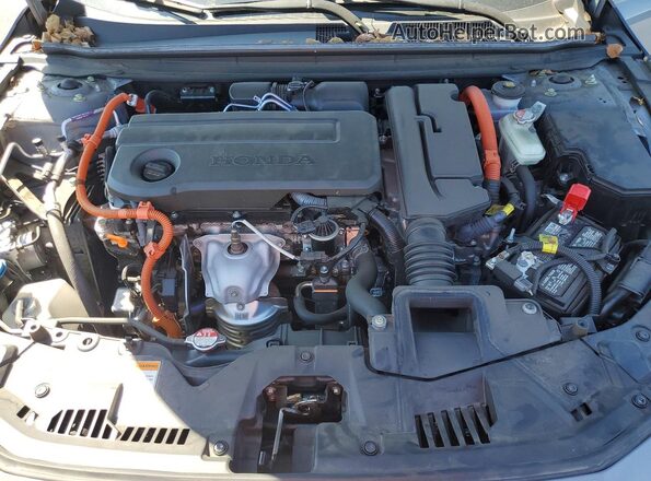 1HGCY2F57RA098070 2024 HONDA ACCORD Silver Rear interior view