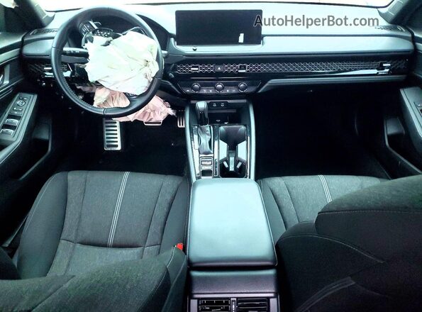 1HGCY2F57SA017929 2025 HONDA ACCORD Silver Вид панелі приладів