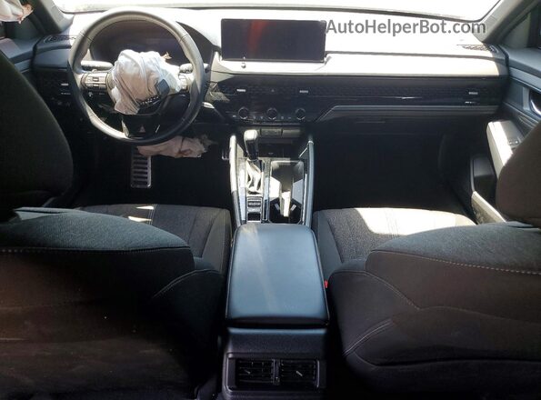 1HGCY2F57SA042961 2025 HONDA ACCORD Black Dashboard view