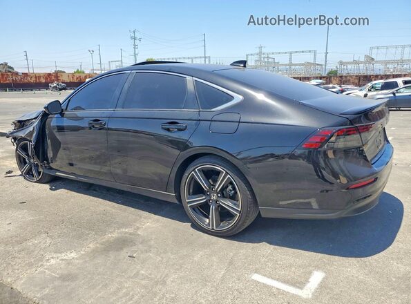 1HGCY2F57SA042961 2025 HONDA ACCORD Black Rear left