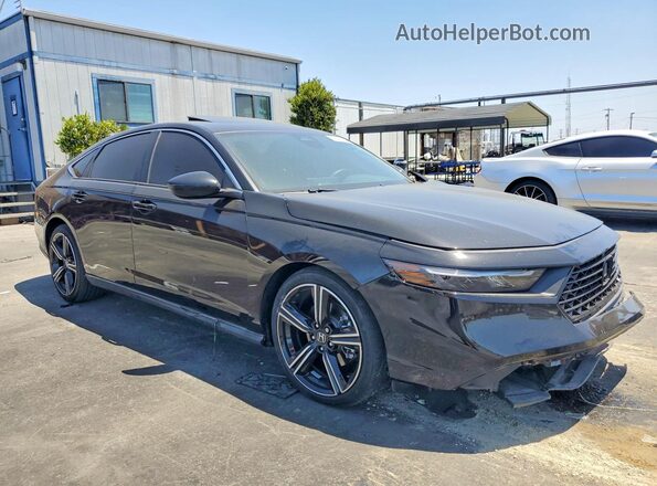 1HGCY2F57SA042961 2025 HONDA ACCORD Black Front right