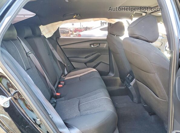 1HGCY2F57SA042961 2025 HONDA ACCORD Black Rear seats view