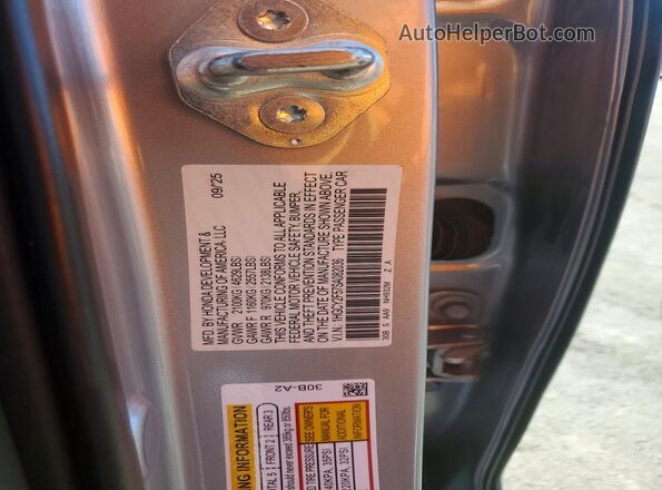 1HGCY2F57SA082036 2025 HONDA ACCORD Silver ძრავის განყოფილების ხედი
