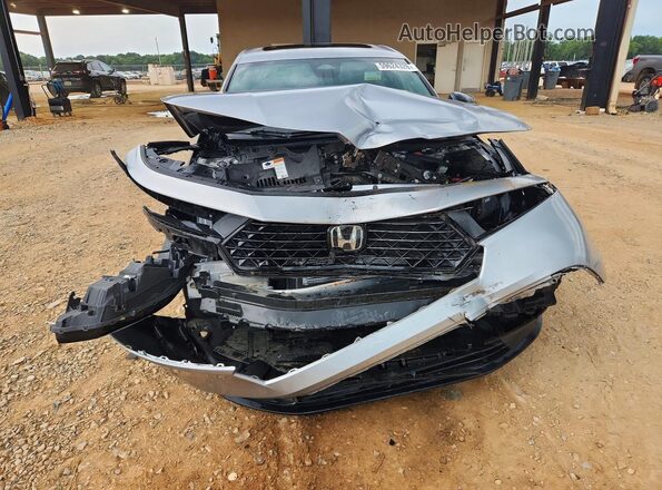 1HGCY2F58PA022077 2023 HONDA ACCORD Silver Widok z przodu
