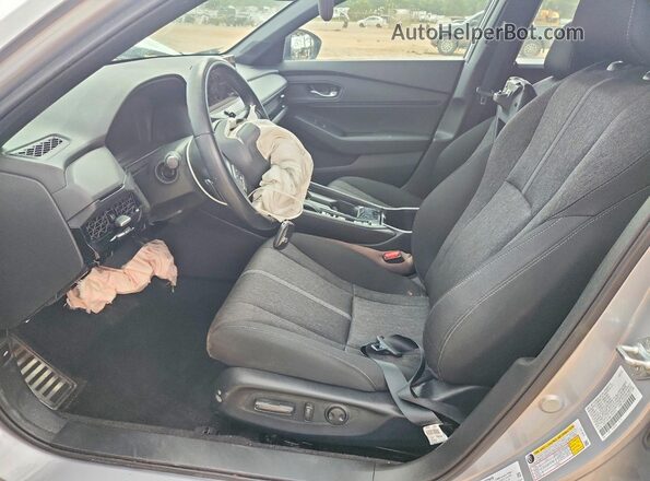 1HGCY2F58PA022077 2023 HONDA ACCORD Silver Widok wnętrza z przodu