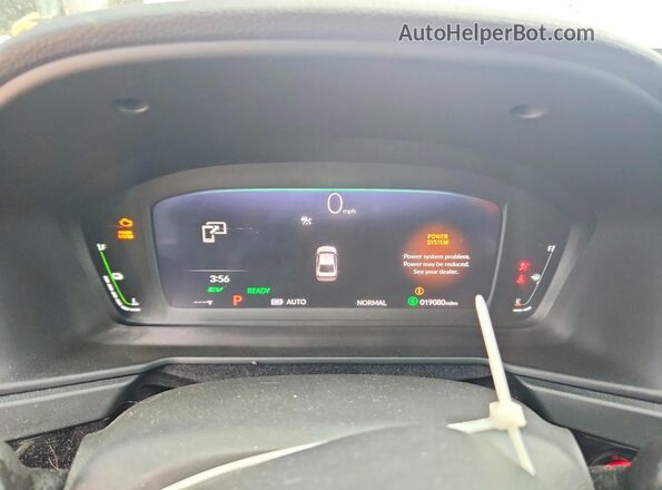 1HGCY2F58PA022077 2023 HONDA ACCORD Silver Widok zestawu wskaźników