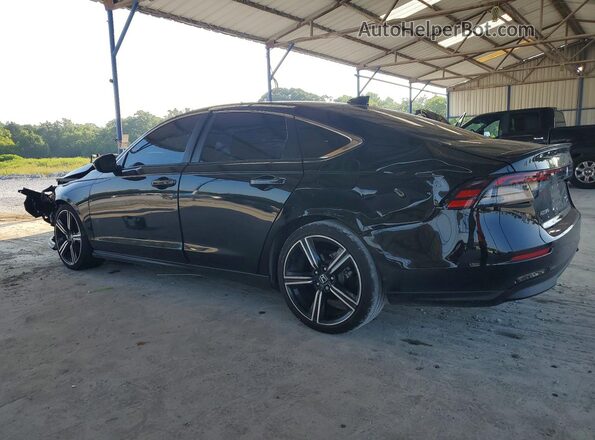 1HGCY2F58PA066435 2023 HONDA ACCORD Black Trasero izquierdo