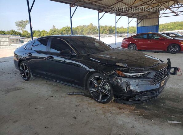 1HGCY2F58PA066435 2023 HONDA ACCORD Black Delantero derecho