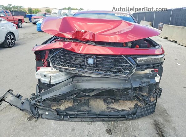 1HGCY2F58RA051839 2024 HONDA ACCORD Red Вид спереду