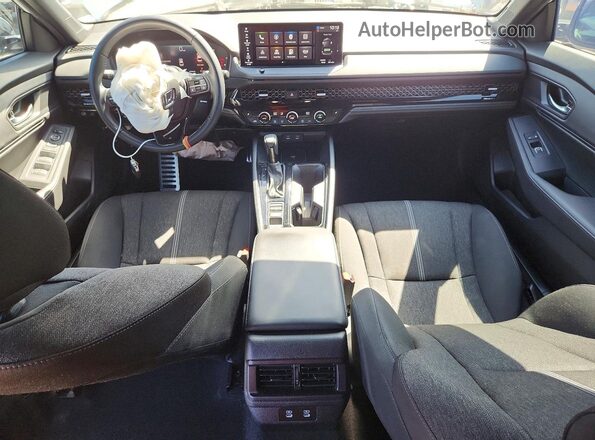 1HGCY2F58SA062877 2025 HONDA ACCORD White Dashboard view