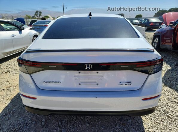 1HGCY2F58SA062877 2025 HONDA ACCORD White Rear view