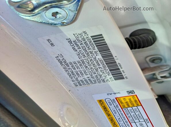 1HGCY2F58SA062877 2025 HONDA ACCORD White Engine compartment view