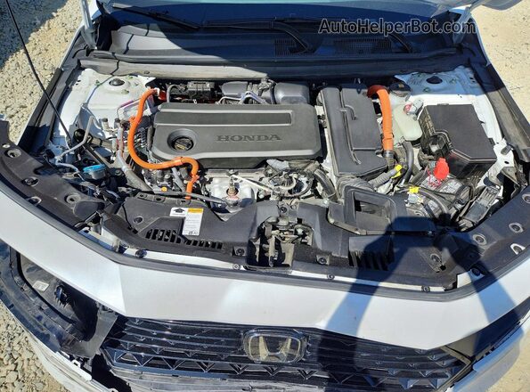 1HGCY2F58SA062877 2025 HONDA ACCORD White Rear interior view