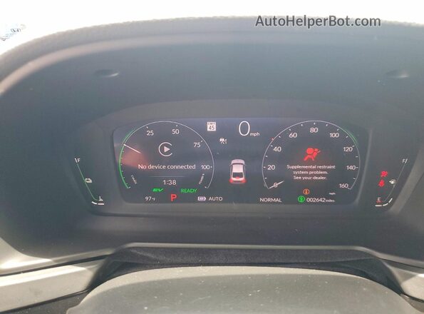 1HGCY2F58TA030223 2026 HONDA ACCORD Gray Vista del cuadro de instrumentos