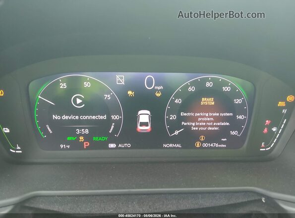 1HGCY2F58TA046874 2026 HONDA ACCORD Black Հետևի նստատեղերի տեսք