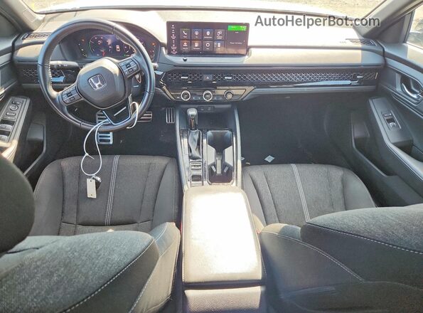 1HGCY2F59PA005479 2023 HONDA ACCORD Белый Вид панели приборов