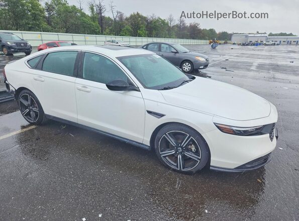 1HGCY2F59PA005479 2023 HONDA ACCORD Белый Передняя правая четверть