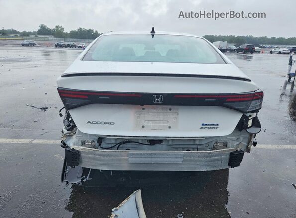 1HGCY2F59PA005479 2023 HONDA ACCORD Белый Вид сзади