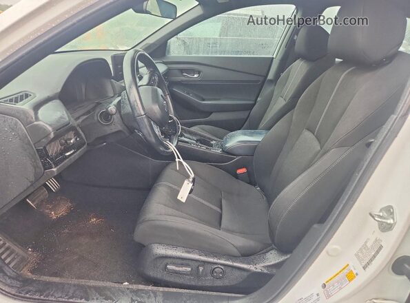 1HGCY2F59PA005479 2023 HONDA ACCORD Белый Вид салона спереди
