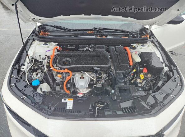 1HGCY2F59PA005479 2023 HONDA ACCORD Белый Вид задней части салона