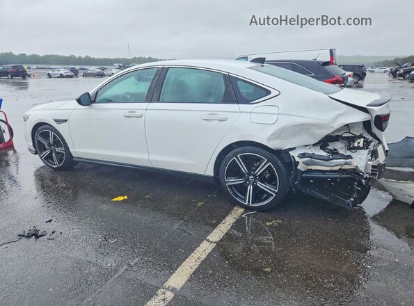 1HGCY2F59PA005479 2023 HONDA ACCORD Белый Задняя левая четверть