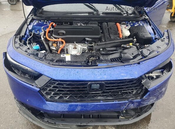 1HGCY2F59PA012450 2023 HONDA ACCORD Blue Rear interior view