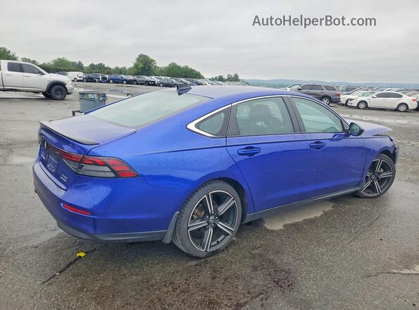 1HGCY2F59PA012450 2023 HONDA ACCORD Blue Rear right