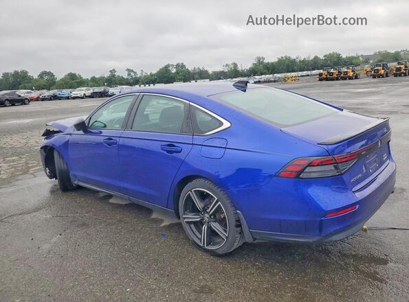 1HGCY2F59PA012450 2023 HONDA ACCORD Blue Rear left