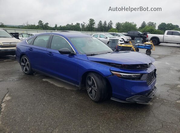 1HGCY2F59PA012450 2023 HONDA ACCORD Blue Front right