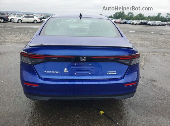 1HGCY2F59PA012450 2023 HONDA ACCORD Blue Rear view