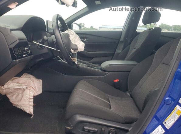 1HGCY2F59PA012450 2023 HONDA ACCORD Blue Front interior view
