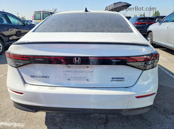 1HGCY2F59RA035374 2024 HONDA ACCORD White Вид ззаду