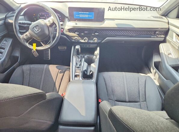 1HGCY2F59RA035374 2024 HONDA ACCORD White Вид панелі приладів