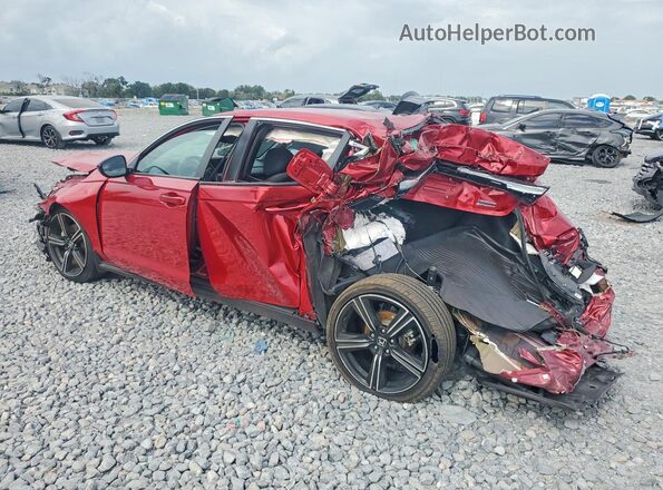 1HGCY2F59RA092903 2024 HONDA ACCORD Red Задня ліва чверть