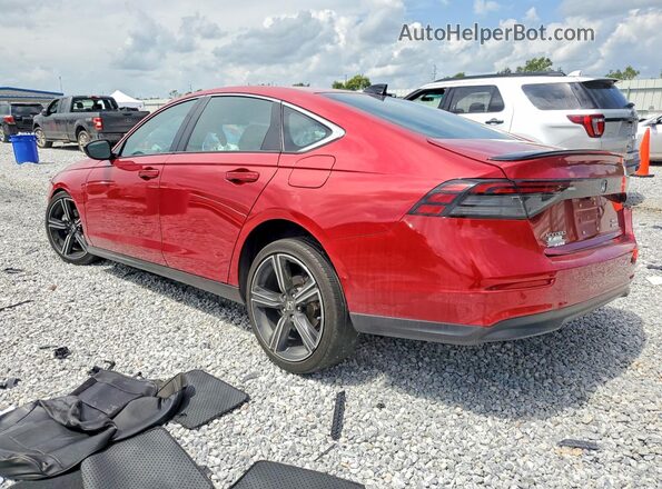 1HGCY2F59SA046252 2025 HONDA ACCORD Red Задня ліва чверть