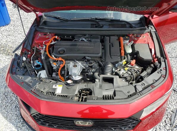 1HGCY2F59SA046252 2025 HONDA ACCORD Red Вид задньої частини салону