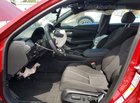 1HGCY2F59SA046252 2025 HONDA ACCORD Red Вид салону спереду