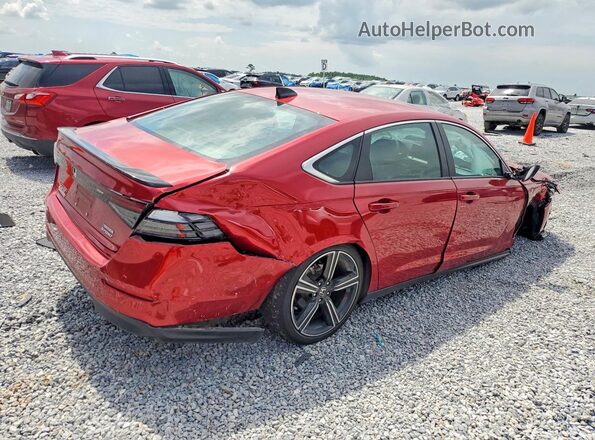 1HGCY2F59SA046252 2025 HONDA ACCORD Red Задня права чверть