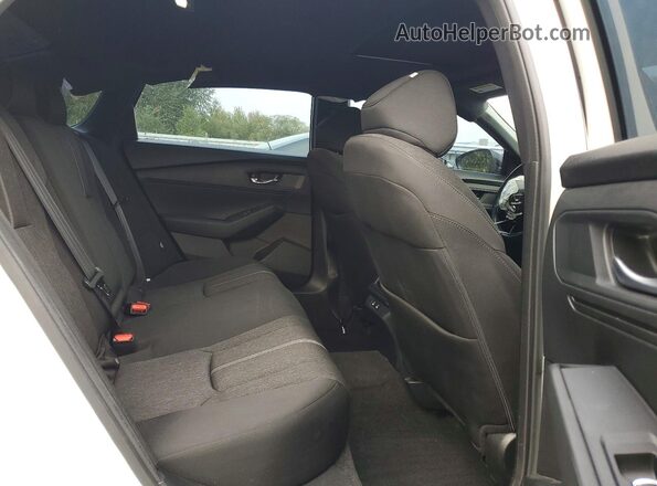 1HGCY2F59SA071071 2025 HONDA ACCORD White უკანა სავარძლების ხედი