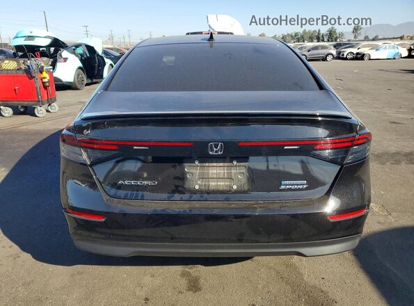 1HGCY2F59SA071376 2025 HONDA ACCORD Black Հետևի տեսք