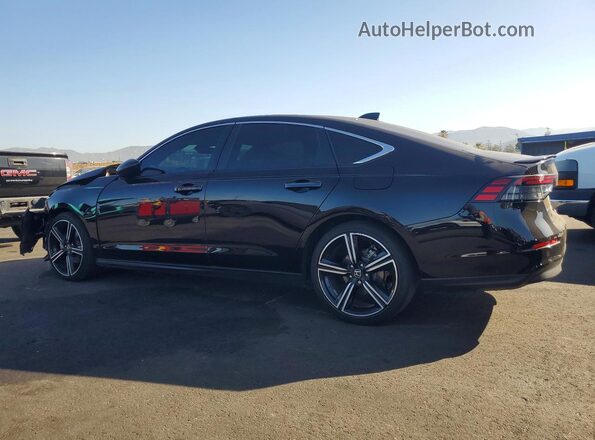 1HGCY2F59SA071376 2025 HONDA ACCORD Black Հետևի ձախ