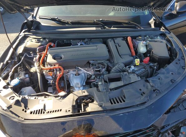 1HGCY2F59SA071376 2025 HONDA ACCORD Black Սալոնի հետևի տեսք
