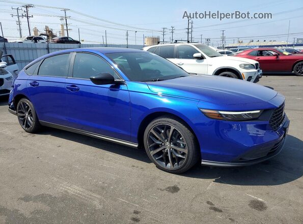 1HGCY2F59TA000955 2026 HONDA ACCORD Blue Delantero derecho