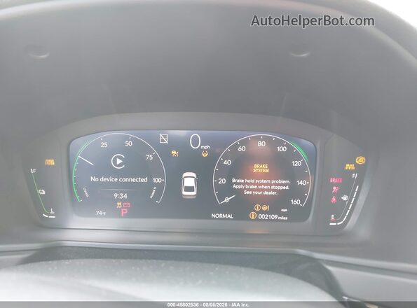 1HGCY2F59TA035821 2026 HONDA ACCORD Black Vista de los asientos traseros