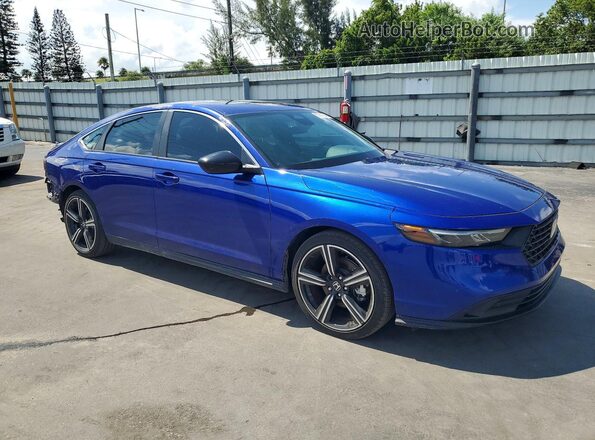 1HGCY2F5XRA095860 2024 HONDA ACCORD Blue წინა მარჯვენა