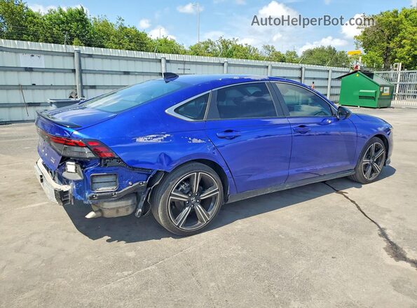 1HGCY2F5XRA095860 2024 HONDA ACCORD Blue უკანა მარჯვენა