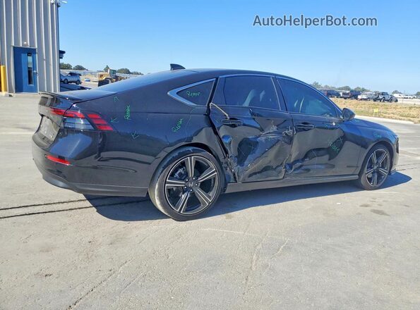 1HGCY2F5XSA042131 2025 HONDA ACCORD Черный Задняя правая четверть