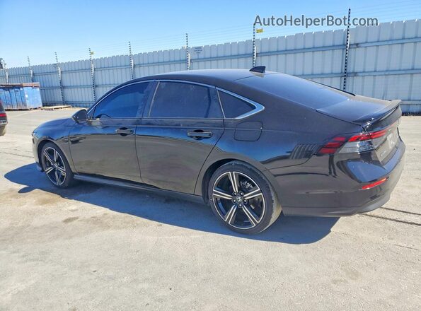 1HGCY2F5XSA042131 2025 HONDA ACCORD Черный Задняя левая четверть